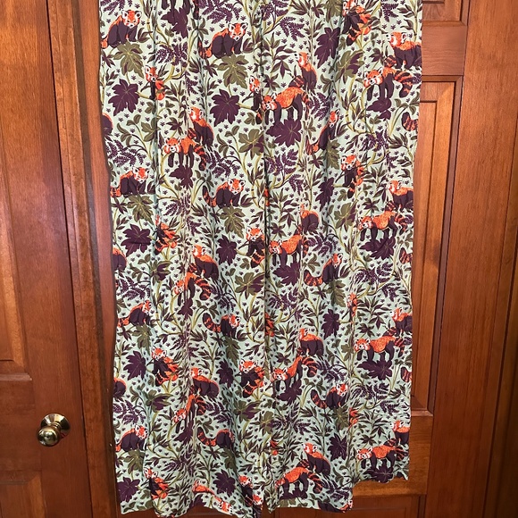 NEW Printfresh Satin Wildest Dreams Set in SOLD OUT Red Pandas/Soft Mint 2X - Picture 13 of 16